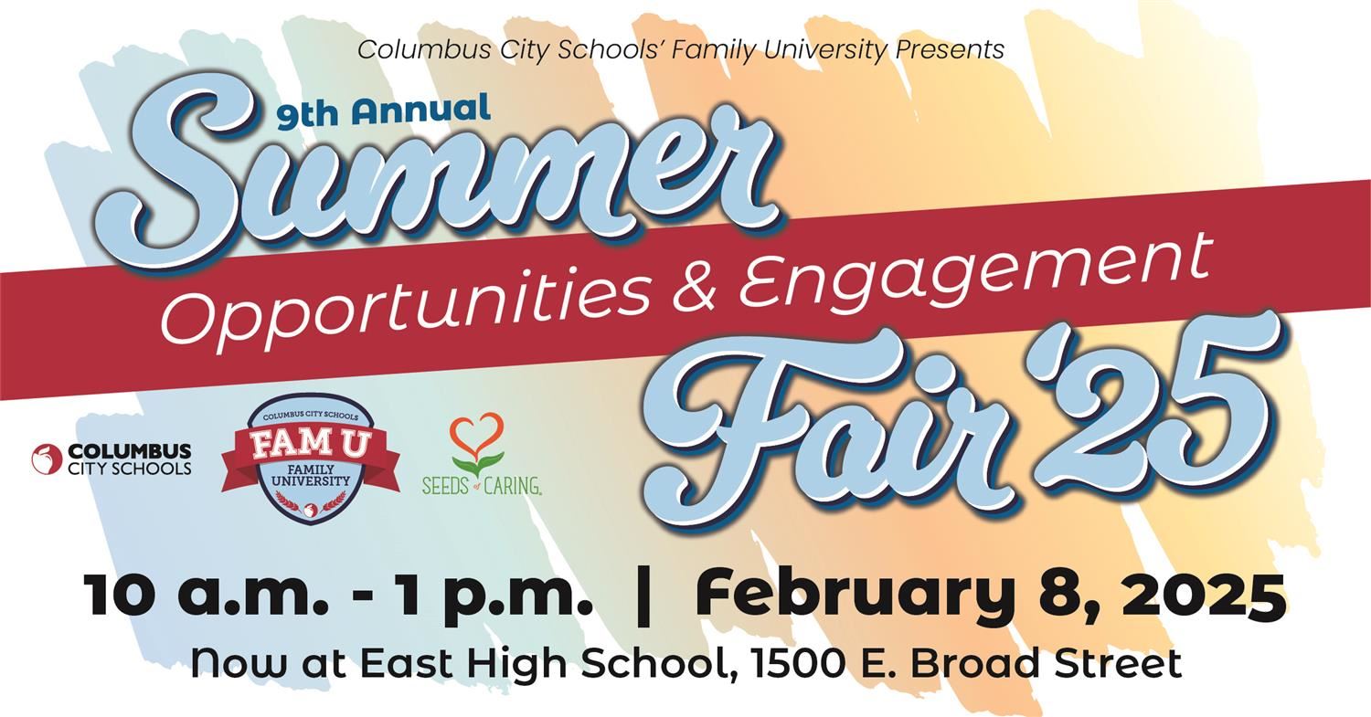 Summer Opportunities Engagement Fair Banner